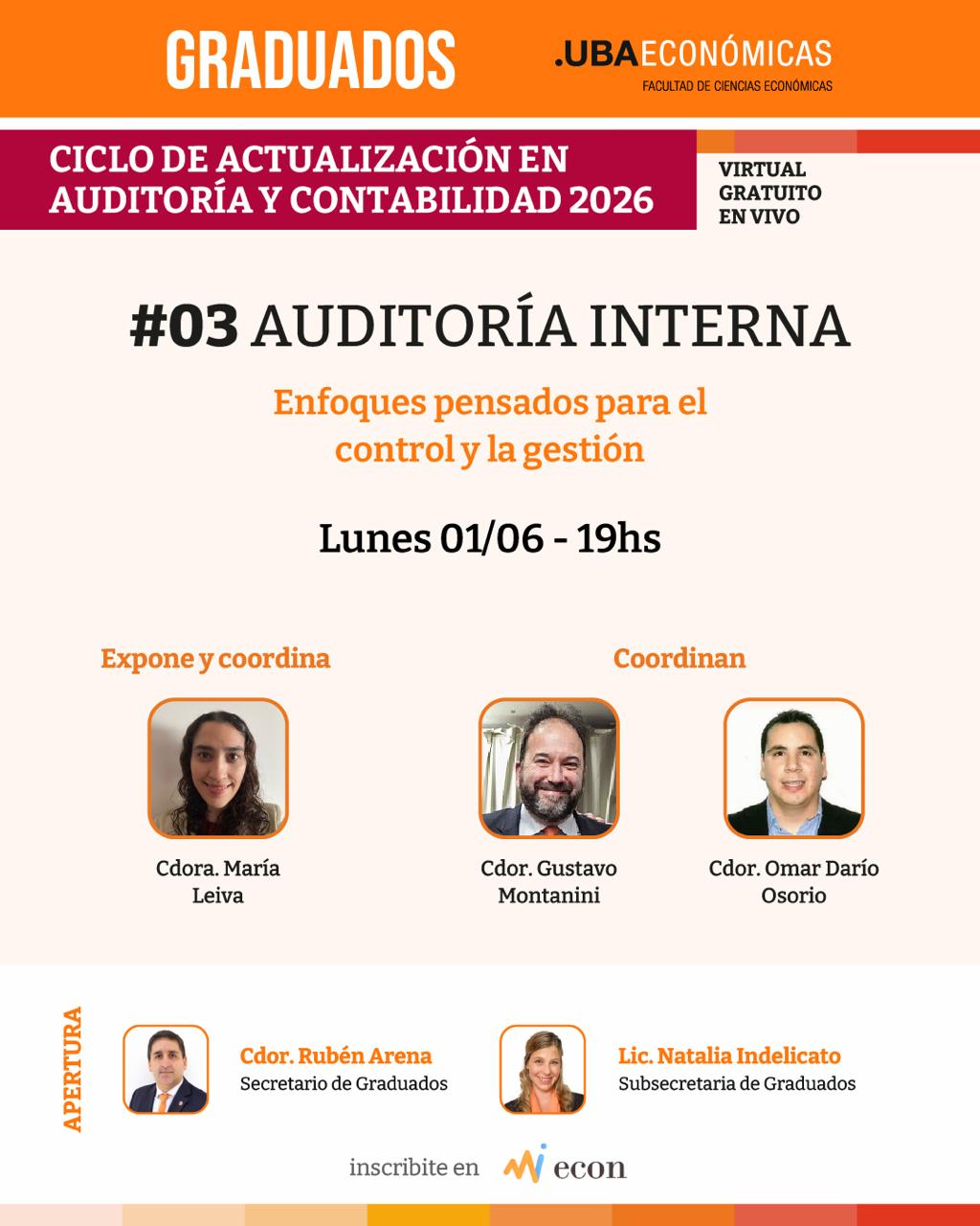 Ciclo de Actualización en Auditoría y Contabilidad 2026