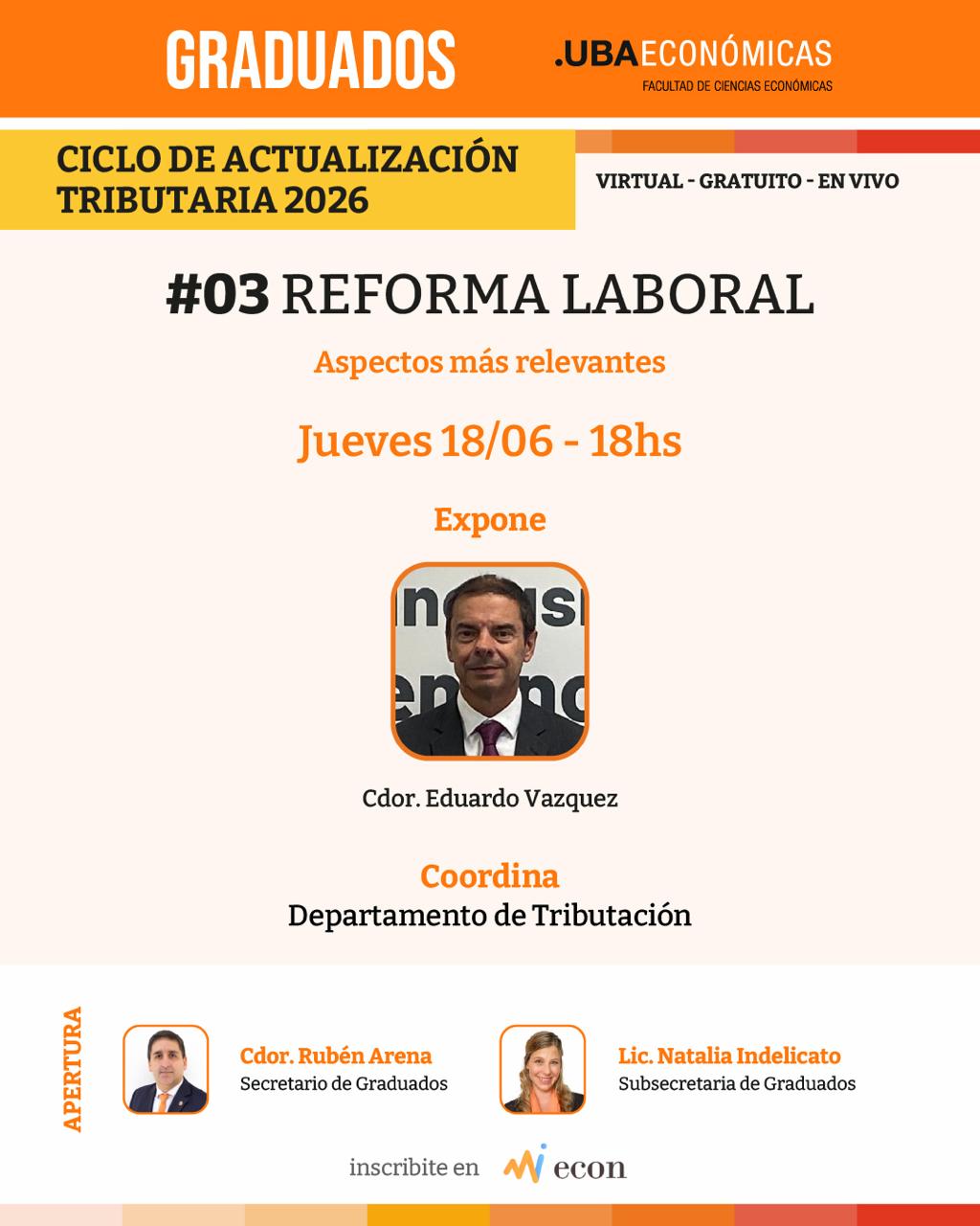Ciclo de Actualización Tributaria 2026