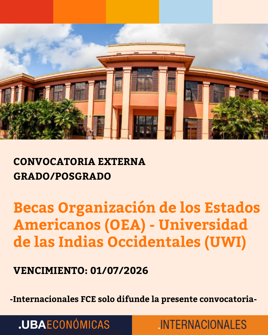 Becas OEA UWI