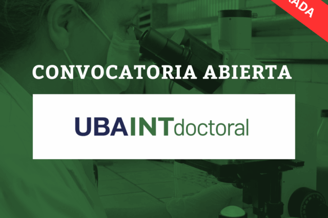 -CONVOCATORIA CERRADA- UBAINT Doctoral Convocatoria 2026