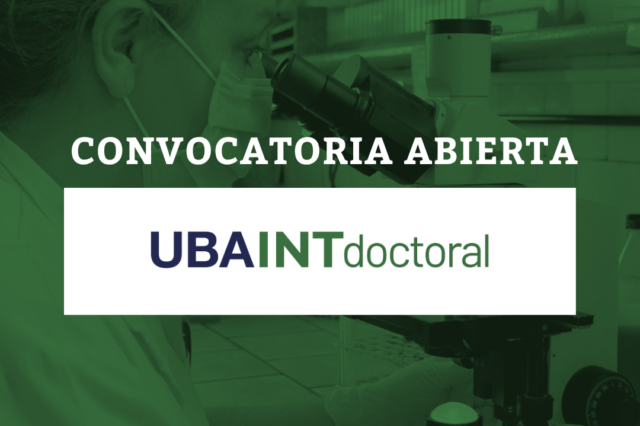 -CONVOCATORIA CERRADA- Convocatoria UBAINT Doctoral 2026 – 2do llamado
