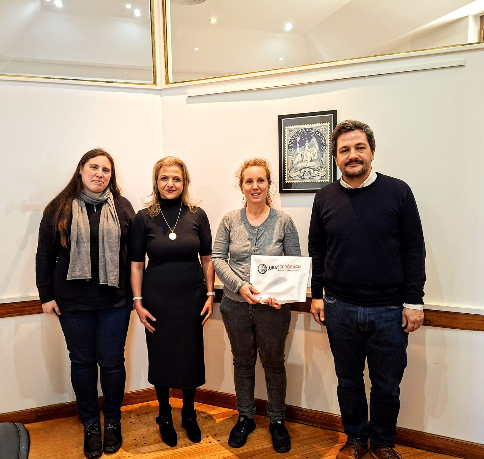 Encuentro de vinculación entre la FCE y Sciences Po Lyon, Francia
