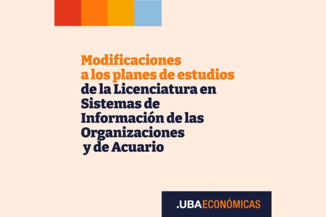 Modificación de planes de estudio